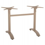 ΒΑΣΗ ΔΙΣΤΗΛΗ ΜΕ ΑΝΑΔΙΠΛΟΥΜΕΝΟΥΣ ΣΤΑΥΡΟΥΣ HM468 25 ΚΑΠΟΥΤΣΙΝΟ ΑΛΟΥΜΙΝΙΟ 78x59 5x73Υ c502342