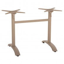 ΒΑΣΗ ΔΙΣΤΗΛΗ ΜΕ ΑΝΑΔΙΠΛΟΥΜΕΝΟΥΣ ΣΤΑΥΡΟΥΣ HM468 25 ΚΑΠΟΥΤΣΙΝΟ ΑΛΟΥΜΙΝΙΟ 78x59 5x73Υ c502342