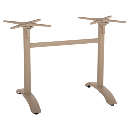 ΒΑΣΗ ΔΙΣΤΗΛΗ ΜΕ ΑΝΑΔΙΠΛΟΥΜΕΝΟΥΣ ΣΤΑΥΡΟΥΣ HM468 25 ΚΑΠΟΥΤΣΙΝΟ ΑΛΟΥΜΙΝΙΟ 78x59 5x73Υ c502342