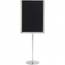 Επιτραπέζια Σήμανση A5 με μεταλλικό πλαίσιο amp πίνακα κιμωλίας SECURIT c502360