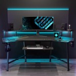 Gaming Γραφείο - Eureka Ergonomic ERK-AED-E70B-V4 180x60x75εκ c502367