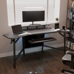 Gaming Γραφείο - Eureka Ergonomic ERK-AED-E70B-V4 180x60x75εκ c502367