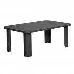 BOSTON Dining Set Τραπεζαρία Κήπου Βεράντας Τραπέζι 6 Πολυθρόνες Alu Ανθρακί - Μπεζ c502486