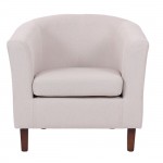 BOGA Πολυθρόνα Σαλονιού Καθιστικού Ύφασμα Μπεζ c502518