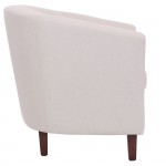 BOGA Πολυθρόνα Σαλονιού Καθιστικού Ύφασμα Μπεζ c502518