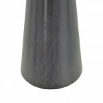 Tραπέζι Donda pakoworld mdf μαύρο Φ100x76εκ c502547