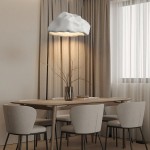 Φωτιστικό οροφής Gkery pakoworld E27 ps λευκό Φ52x30εκ c502553