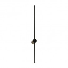 Φωτιστικό τοίχου-απλίκα Eftenbo pakoworld led μέταλλο μαύρο Φ8x80εκ c502560