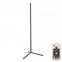 Φωτιστικό δαπέδου Nanek pakoworld led μέταλλο μαύρο 30x30x120εκ c502567