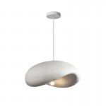 Φωτιστικό οροφής Ferecon pakoworld E27 ps σε ανοιχτό γκρι Φ45x25εκ c502576