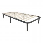 Κρεβάτι-υπόστρωμα Amaso pakoworld μεταλλικό μαύρο 90x190x28εκ c502595