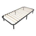 Κρεβάτι-υπόστρωμα Amaso pakoworld μεταλλικό μαύρο 90x190x28εκ c502595