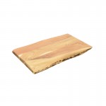 Επιφάνεια τραπεζιού Pozier pakoworld μασίφ ξύλο ακακίας σε φυσική απόχρωση 140x80x4εκ c502623