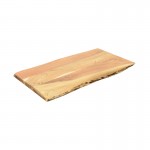 Επιφάνεια τραπεζιού Pozier pakoworld μασίφ ξύλο ακακίας σε φυσική απόχρωση 160x90x4εκ c502625