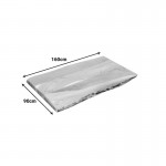 Επιφάνεια τραπεζιού Pozier pakoworld μασίφ ξύλο ακακίας σε φυσική απόχρωση 160x90x4εκ c502625