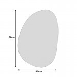 Καθρέπτης Listro Inart 55x1x80εκ c502649
