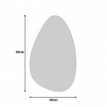 Καθρέπτης Spegio Inart 50x1x80εκ c502656