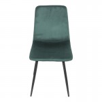 Τραπεζαρία Balou-Grato pakoworld σετ 5τεμ μαύρο-κυπαρισσί Φ120x73εκ c502670