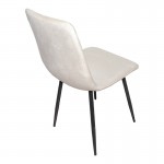 Τραπεζαρία Balou-Grato pakoworld σετ 5τεμ μπεζ Φ120x73εκ c502678