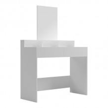 Τουαλέτα κρεβατοκάμαρας Frentsel pakoworld σε λευκή απόχρωση 100x40x140εκ c502704