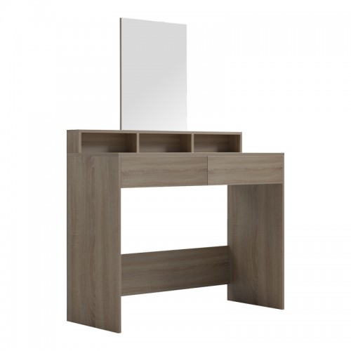 Τουαλέτα κρεβατοκάμαρας Frentsel pakoworld σε sonoma απόχρωση 100x40x140εκ c502710