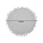 Χαλί Chata Inart γιούτα σε φυσική απόχρωση Φ120x1εκ c502748