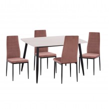 ΣΕΤ ΤΡΑΠΕΖΑΡΙΑΣ 5ΤΜΧ RAVEN HM21264 01 ΚΕΡΑΜΙΚΟ TOP ΛΕΥΚΟ ΜΑΡΜΑΡΟ--ΒΕΛΟΥΔΟ ΣΑΠΙΟ ΜΗΛΟ c502777