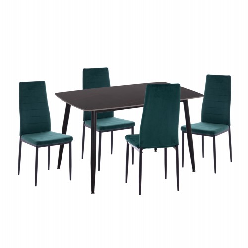 ΣΕΤ ΤΡΑΠΕΖΑΡΙΑΣ 5ΤΜΧ RAVEN HM21265 02 ΚΕΡΑΜΙΚΟ TOP ΜΑΥΡΟ ΜΑΡΜΑΡΟ--ΒΕΛΟΥΔΟ ΚΥΠΑΡΙΣΣΙ c502780