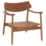 ΠΟΛΥΘΡΟΝΑ LOUNGE RANGER HM18255 01 ΞΥΛΟ TEAK ΣΕ ΦΥΣΙΚΟ 70x73x73Υεκ c502782