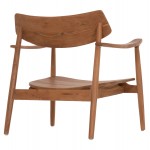 ΠΟΛΥΘΡΟΝΑ LOUNGE RANGER HM18255 01 ΞΥΛΟ TEAK ΣΕ ΦΥΣΙΚΟ 70x73x73Υεκ c502782