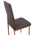 ΣΕΤ ΤΡΑΠΕΖΑΡΙΑΣ 5ΤΜΧ LADY HM11595 ΓΥΑΛΙ--ΜΕΤΑΛΛΟ--MDF ΣΕ SONAMA ΚΑΦΕ ΥΦΑΣΜΑ c502783