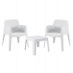 ΣΕΤ 3ΤΜΧ ΠΟΛΥΠΡΟΠΥΛΕΝΙΟΥ SLEEK HM21267 01 ΤΡΑΠΕΖΑΚΙ 2 ΠΟΛΥΘΡΟΝΕΣ-ΛΕΥΚΟ c502789