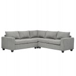 ΓΩΝΙΑΚΟΣ ΚΑΝΑΠΕΣ CALDER HM3286 01 ΓΚΡΙ ΥΦΑΣΜΑ 254x254x90 κάθισμα x91Υεκ c502795