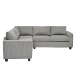 ΓΩΝΙΑΚΟΣ ΚΑΝΑΠΕΣ CALDER HM3286 01 ΓΚΡΙ ΥΦΑΣΜΑ 254x254x90 κάθισμα x91Υεκ c502795