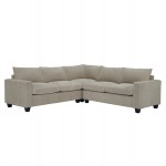 ΓΩΝΙΑΚΟΣ ΚΑΝΑΠΕΣ CALDER HM3286 03 ΜΠΕΖ ΥΦΑΣΜΑ 254x254x90 κάθισμα x91Υεκ c502796