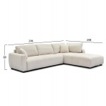 ΓΩΝΙΑΚΟΣ ΚΑΝΑΠΕΣ ΑΝΑΣΤΡΕΨΙΜΟΣ MEDEL HM3288 02 ΕΚΡΟΥ P E ΥΦΑΣΜΑ 296x208x80Υεκ c502797