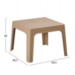 ΣΕΤ 3ΤΜΧ ΠΟΛΥΠΡΟΠΥΛΕΝΙΟΥ SLEEK HM21267 03 ΤΡΑΠΕΖΑΚΙ 2 ΠΟΛΥΘΡΟΝΕΣ-ΚΑΠΟΥΤΣΙΝΟ c502798