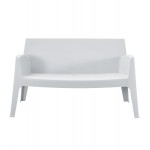 ΚΑΝΑΠΕΣ 2-ΘΕΣΙΟΣ ΠΟΛΥΠΡΟΠΥΛΕΝΙΟΥ SLEEK HM6366 01 ΧΡΩΜΑ ΛΕΥΚΟ 118x48 5x73Υεκ c502800