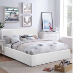 ΚΡΕΒΑΤΙ ΔΙΠΛΟ ΣΤΡΩΜΑ BOBBI HM21271 01 ΛΕΥΚΟ PU ΜΕ ΑΠΟΘ ΧΩΡΟ--ΓΙΑ 150x200εκ c502835