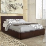 ΚΡΕΒΑΤΙ ΔΙΠΛΟ ΣΤΡΩΜΑ BOBBI HM21271 02 ΚΑΦΕ PU ΜΕ ΑΠΟΘ ΧΩΡΟ--ΓΙΑ 150x200εκ c502836