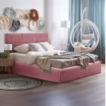 ΚΡΕΒΑΤΙ ΔΙΠΛΟ ΣΤΡΩΜΑ BRILEY HM21272 02 ΣΑΠΙΟ ΜΗΛΟ ΒΕΛΟΥΔΟ ΜΕ ΑΠΟΘ ΧΩΡΟ--ΓΙΑ 160x200εκ c502838