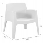 ΣΕΤ LOUNGE 3ΤΜΧ SLEEK HM21274 01 ΛΕΥΚΟ ΠΟΛΥΠΡΟΠΥΛΕΝΙΟ c502852