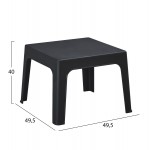 ΣΕΤ LOUNGE 3ΤΜΧ SLEEK HM21274 02 ΜΑΥΡΟ ΠΟΛΥΠΡΟΠΥΛΕΝΙΟ c502853