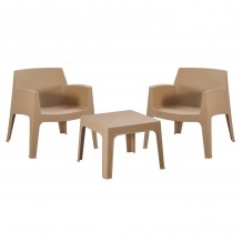 ΣΕΤ LOUNGE 3ΤΜΧ SLEEK HM21274 03 ΚΑΠΟΥΤΣΙΝΟ ΠΟΛΥΠΡΟΠΥΛΕΝΙΟ c502854
