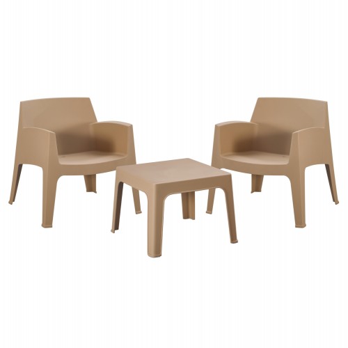 ΣΕΤ LOUNGE 3ΤΜΧ SLEEK HM21274 03 ΚΑΠΟΥΤΣΙΝΟ ΠΟΛΥΠΡΟΠΥΛΕΝΙΟ c502854