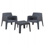 ΣΕΤ LOUNGE 3ΤΜΧ SLEEK HM21274 10 ΓΚΡΙ ΠΟΛΥΠΡΟΠΥΛΕΝΙΟ c502856