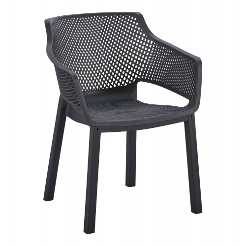 ΠΟΛΥΘΡΟΝΑ ΠΟΛΥΠΡΟΠΥΛΕΝΙΟΥ PEGGY HM6368 02 ΜΑΥΡΟ 60x55x79Υεκ c502857