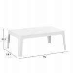 ΣΕΤ LOUNGE 4ΤΜΧ SLEEK HM21275 01 ΛΕΥΚΟ ΠΟΛΥΠΡΟΠΥΛΕΝΙΟ c502860