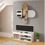 ΣΕΤ ΕΙΣΟΔΟΥ 2ΤΜΧ CHERYL HM21276 01 ΜΕΛΑΜΙΝΗ ΣΕ ΛΕΥΚΟ--ΟΨΗ ΜΑΥΡΟ ΜΑΡΜΑΡΟ c502865