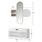 ΣΕΤ ΕΙΣΟΔΟΥ 2ΤΜΧ CHERYL HM21276 02 ΜΕΛΑΜΙΝΗ ΣΕ ΛΕΥΚΟ--SONAMA c502866